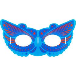 GOODMARK - Fosforescerend superhelden masker - Maskers > Masquerade masker